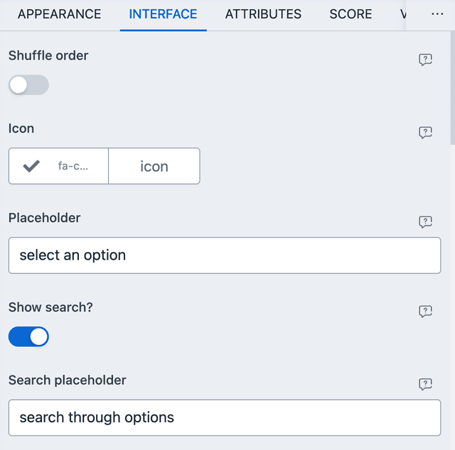 Interface Screenshot Interface Screenshot