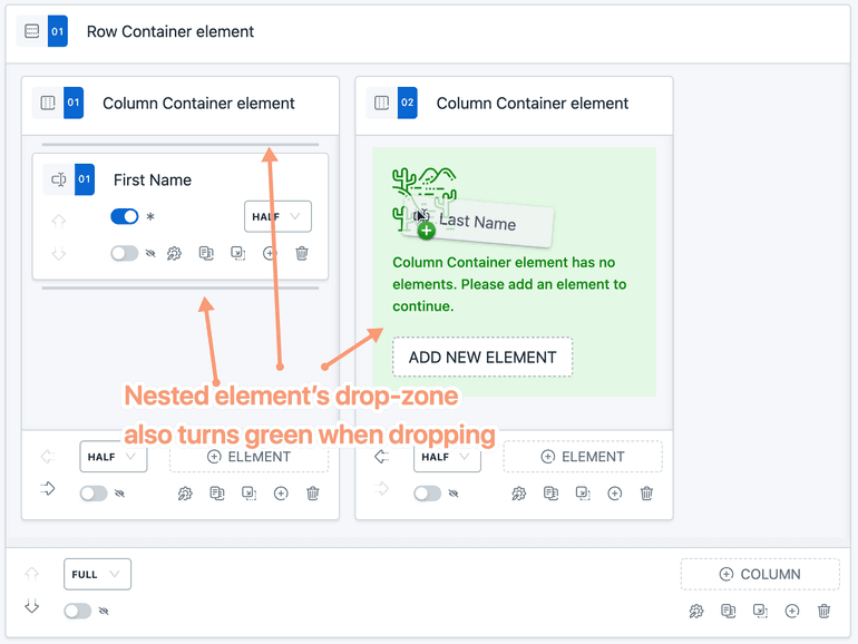 Nested Elements