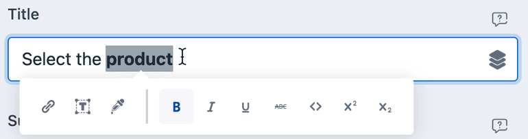 Text Markup Text Markup