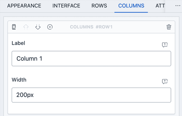 Row Column Screenshot Row Column Screenshot