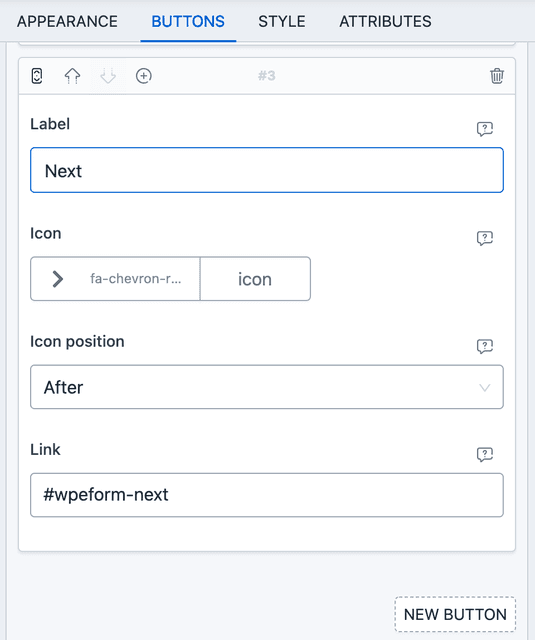 Buttons screenshot Buttons screenshot