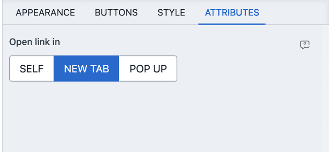 Attributes screenshot Attributes screenshot