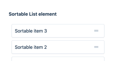 Add and configure Sortable Element in WPEForm