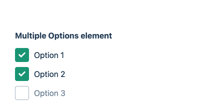 Add and configure Multiple Options Element in WPEForm