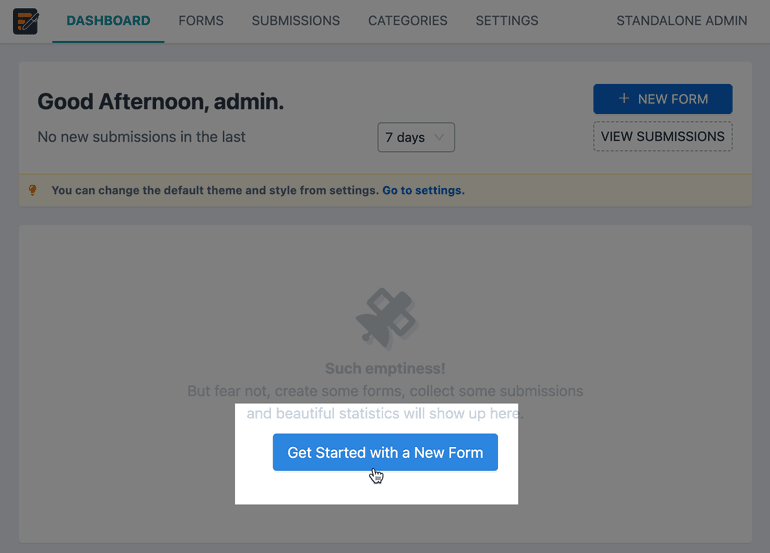 Start creating forms Get started